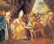 Franciszek Smuglewicz Scythians meeting with Darius oil painting artist